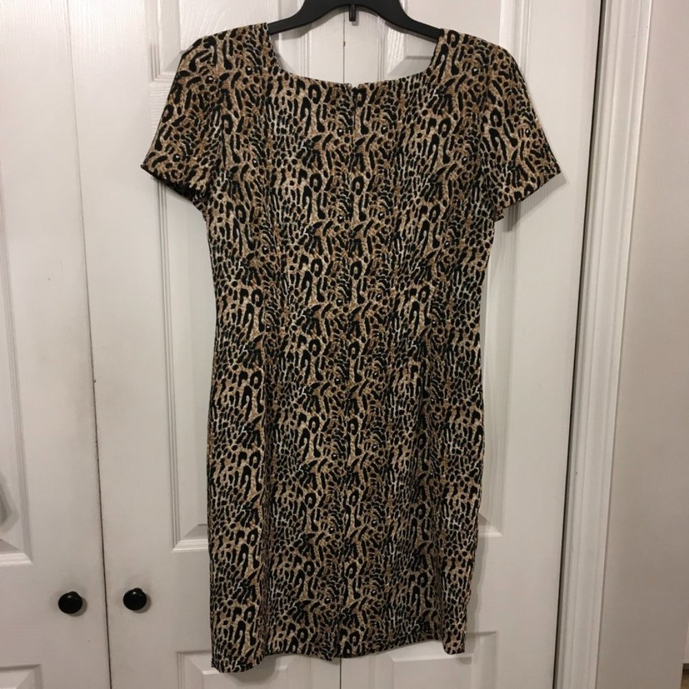 Jacqueline Ferrar Leopard Print Dress - Picture 5 of 8